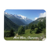 Flexibele Photo Magnet Mont Blanc-chamonix Magneet (Horizontaal)