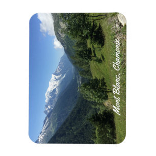Flexibele Photo Magnet Mont Blanc-chamonix Magneet