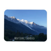 Flexibele Photo Magnet Mont Blanc-chamonix Magneet (Horizontaal)