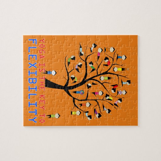 Flexibele Yoga Legpuzzel (Horizontaal)