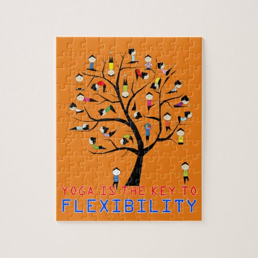 Flexibele Yoga Legpuzzel (Verticaal)