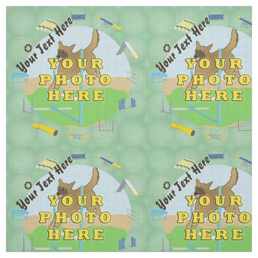 Flexibiliteit - Foto gepersonaliseerd Stof (Swatch)