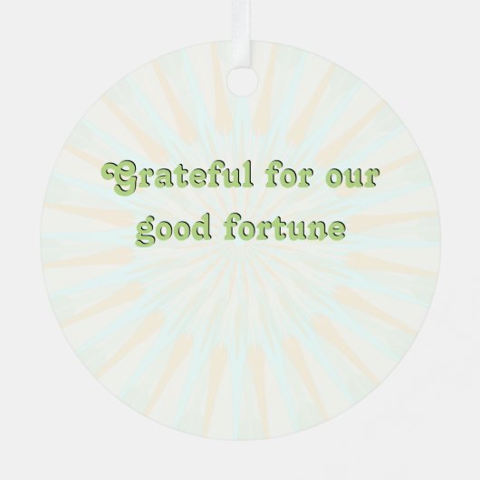 Flexibiliteit - Het duurt 2 tot Q Metalen Ornament (Achterkant)