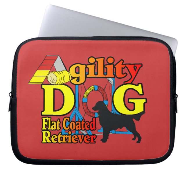 Flexibiliteit met platte coating laptop sleeve (Voorkant)