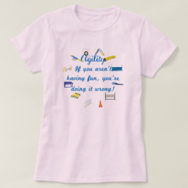 Flexibiliteit met plezier t-shirt