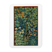 FLEXIBLE FOTO MAGNET WILLIAM MORRIS "PHEASANT" MAGNEET (Verticaal)