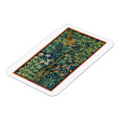 FLEXIBLE FOTO MAGNET WILLIAM MORRIS "PHEASANT" MAGNEET (Linkerzijde)