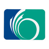 Flexible photo magnet with flag of Ottawa, Canada Magneet (Horizontaal)