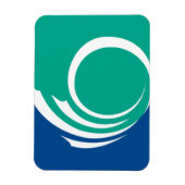 Flexible photo magnet with flag of Ottawa, Canada Magneet (Verticaal)