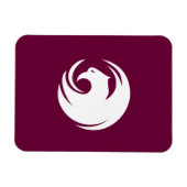 Flexible photo magnet with flag of Phoenix City Magneet (Horizontaal)