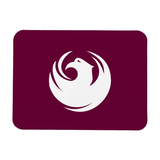 Flexible photo magnet with flag of Phoenix City Magneet (Horizontaal)