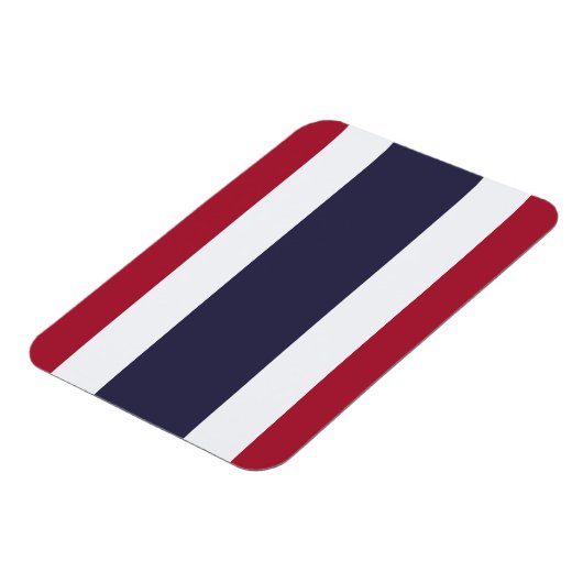 Flexible photo magnet with flag of Thailand Magneet (Linkerzijde)