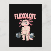 Flexolotl Axolotl Briefkaart (Voorkant)
