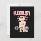 Flexolotl Axolotl Kaart (Voorkant)