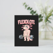 Flexolotl Axolotl Kaart (Staand voorkant)