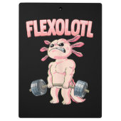Flexolotl Axolotl Klembord (Achterkant)