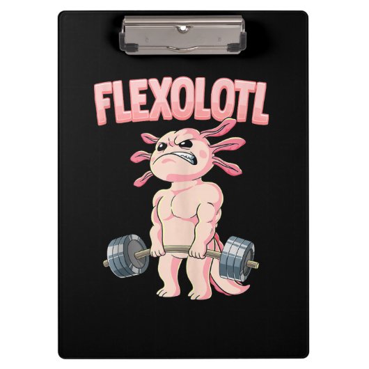 Flexolotl Axolotl Klembord (Voorkant)