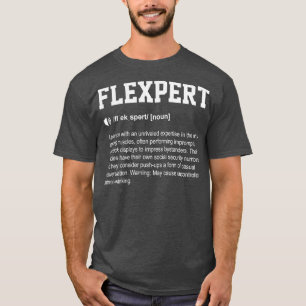Flexpert Grappig Woordenboek Gym Betekenis T-shirt