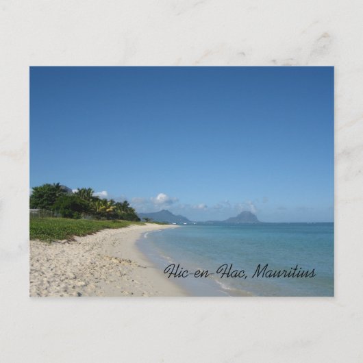 Flic-en-Flac, Mauritius Briefkaart (Voorkant)