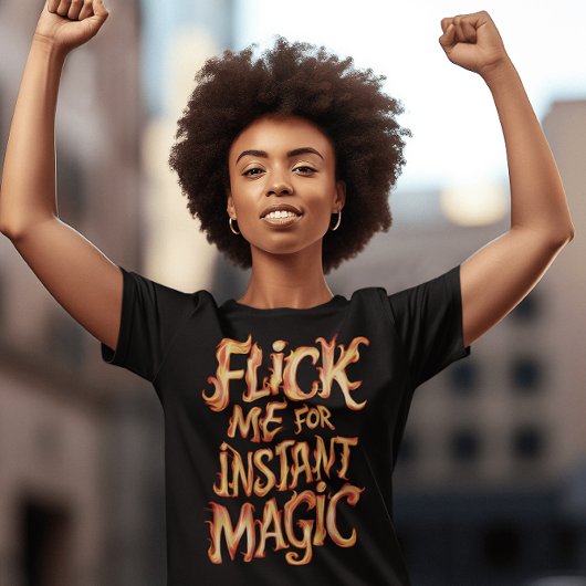 Flick me voor Instant Magic T-shirt