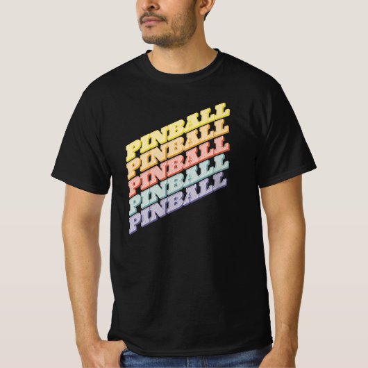Flick My Balls - Funny Pinball T-shirt (Voorkant)