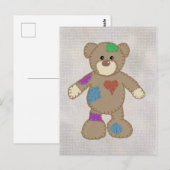 Flickenteddy Briefkaart (Voorkant / Achterkant)