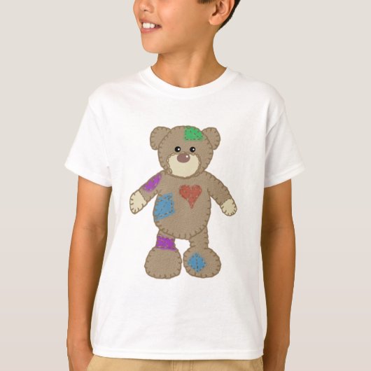 Flickenteddy T-shirt (Voorkant)