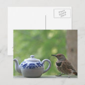 Flicker en Teapot Briefkaart (Voorkant / Achterkant)