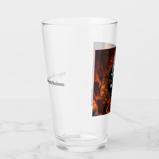 Flicker & Flame - Hunter Holmes Pint/Shaker Glass Glas (Rechts)
