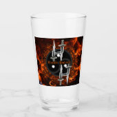 Flicker & Flame - Hunter Holmes Pint/Shaker Glass Glas (Voorkant)