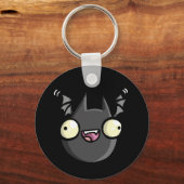 Flickerfluid™ / Fat Bat Double-Sided Keychain (Achterkant)