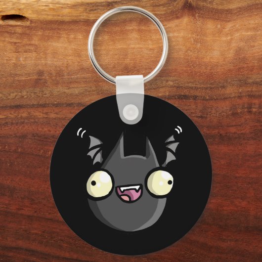 Flickerfluid™ / Fat Bat Double-Sided Keychain (Achterkant)