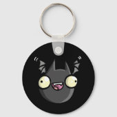 Flickerfluid™ / Fat Bat Double-Sided Keychain (Achterkant)