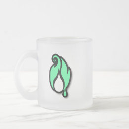 Flickerfluid™ Frosted Mug Matglas Koffiemok