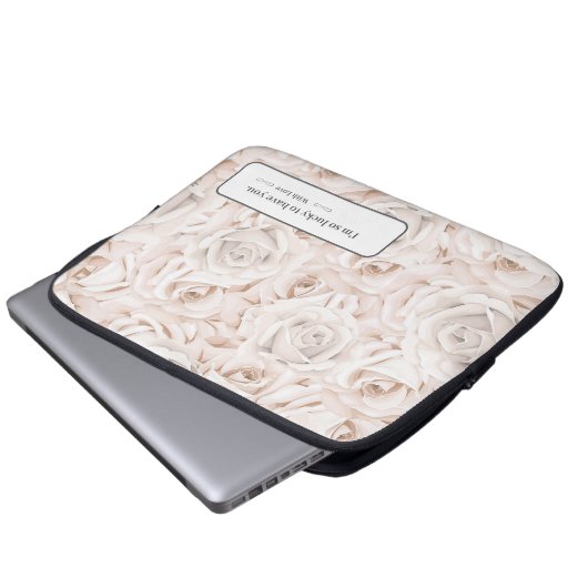Flickermuse Electronics Bag Laptop Sleeve (Voorkant onderkant)