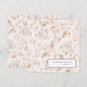 Flickermuse Flat Thank You Card Bedankkaart (Voorkant / Achterkant)