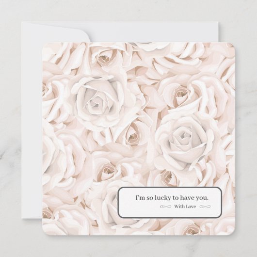 Flickermuse Flat Thank You Card Bedankkaart (Voorkant)