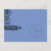 Flickermuse Floral Tone Sketch Briefkaart (Voorkant)