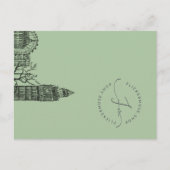 Flickermuse London Color Tone Sketch Briefkaart (Voorkant)