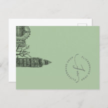 Flickermuse London Color Tone Sketch Briefkaart