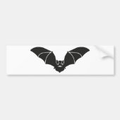 Fliegende Fledermaus Bumpersticker (Voorkant)
