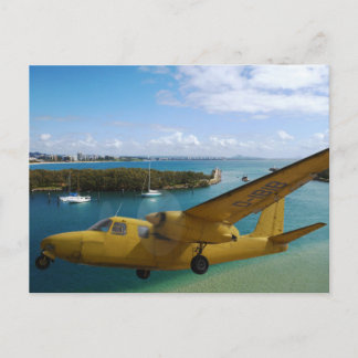 Fliegender Oldtimer Briefkaart