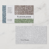 Fliesen- Visitekaartje (Voorkant / Achterkant)