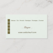 fliesenbetrieb visitekaartje (Achterkant)