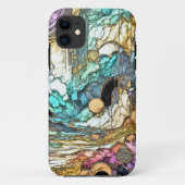 Fliesender Goldfluss Case-Mate iPhone Case (Achterkant)