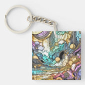 Fliesender Goldfluss  Sleutelhanger (Voorkant)