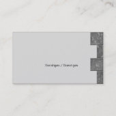 Fliesenleger-Meisterbetrieb Visitekaartje (Achterkant)