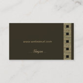 fliesenleger visitekaartje (Achterkant)