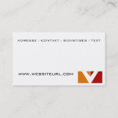 fliesenleger visitekaartje (Achterkant)