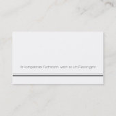 fliesenleger visitekaartje (Achterkant)